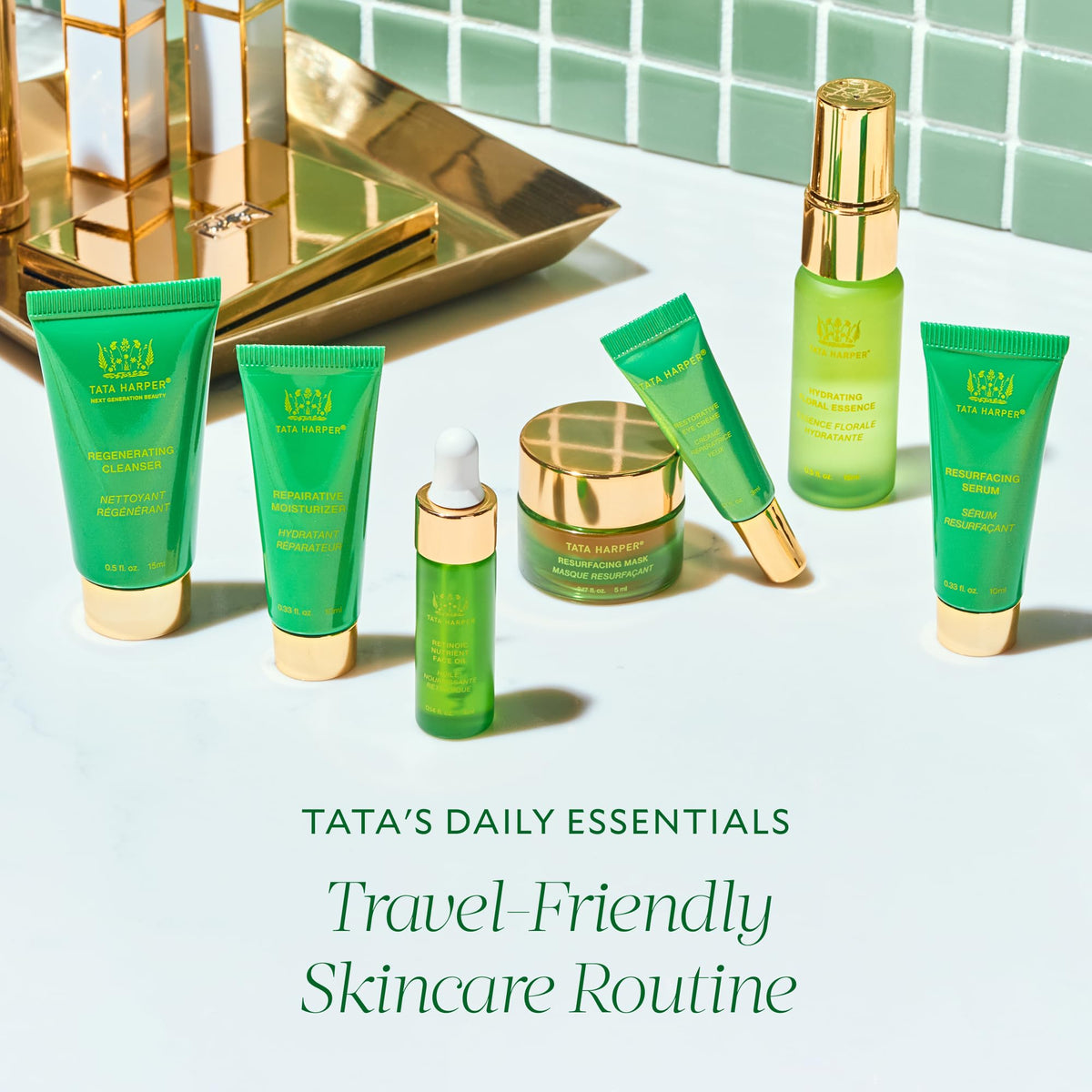 Tata Harper serum dropper close-up suggests concentrated hydration and glow.