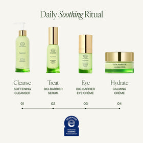 125 ml Tata Harper Softening Cleanser bottle on vanity.