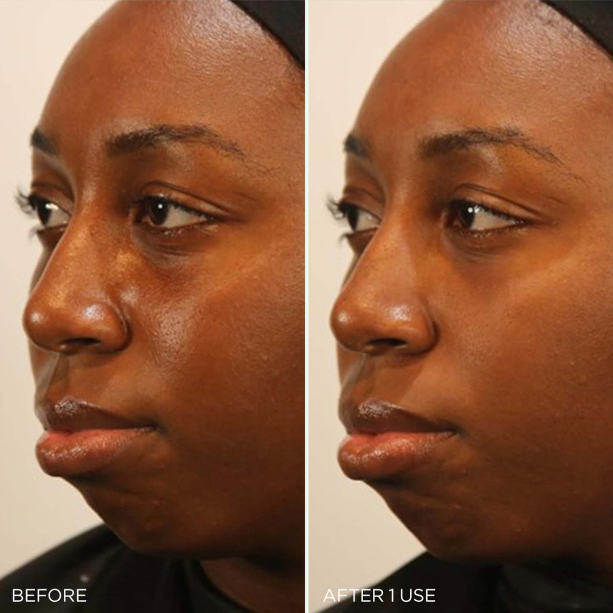 TATCHA Clarifying Clay Mask absorbs oil for a matte finish.