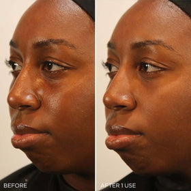TATCHA Clarifying Clay Mask absorbs oil for a matte finish.