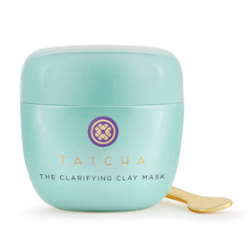 TATCHA Clarifying Clay Mask warms to open pores for purifying cleansing.