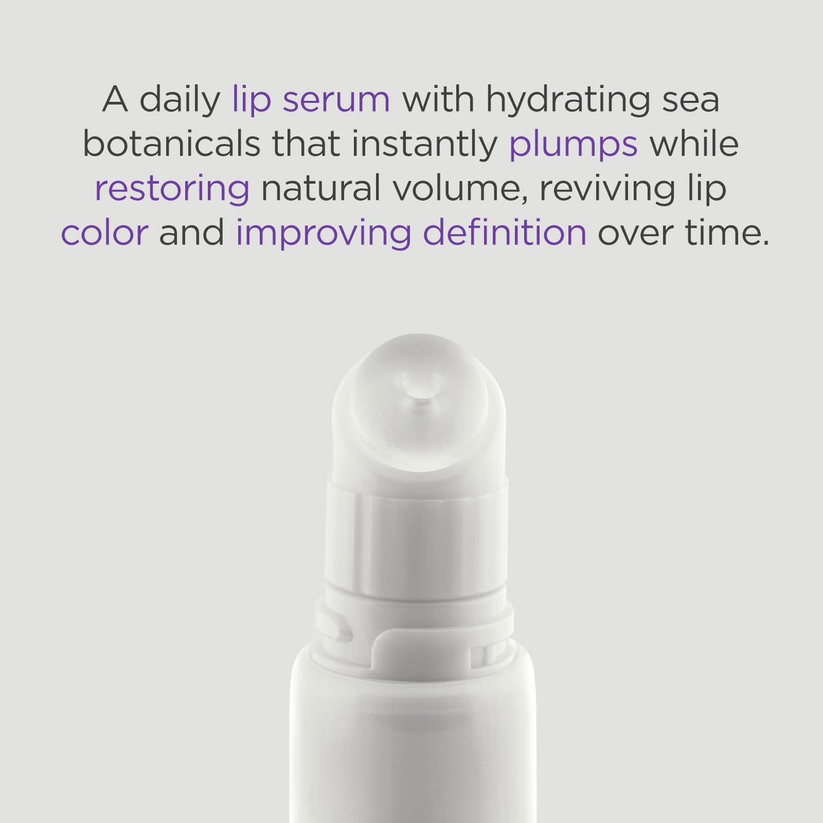 TATCHA Kissu Lip Treatment wand application shows precise lip glide.