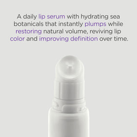 TATCHA Kissu Lip Treatment wand application shows precise lip glide.