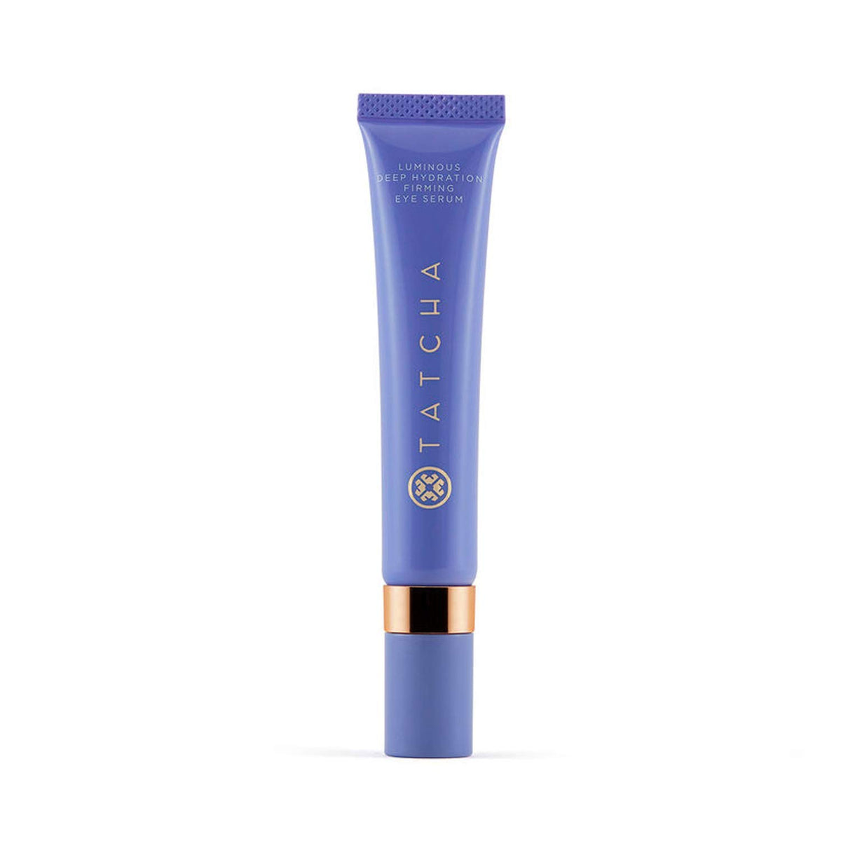 Tatcha Luminous Deep Hydration Eye Serum with ceramic applicator cools and targets under-eye area.
