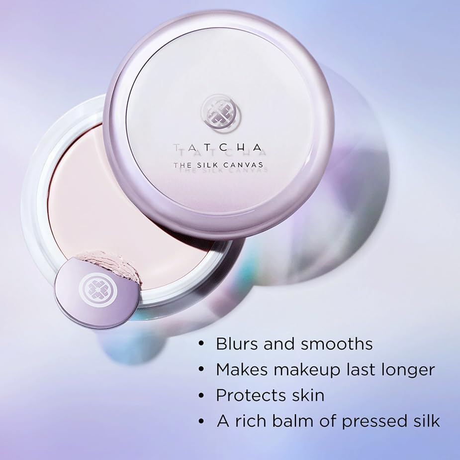 Tatcha Silk Canvas applies smoothly for an even skincare-to-makeup transition.