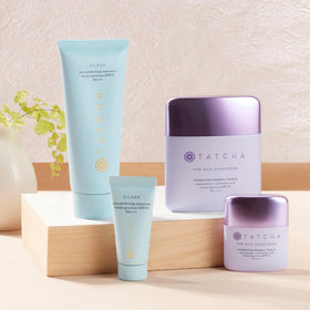 TATCHA packaging with SPF 35 label highlights broad spectrum protection.