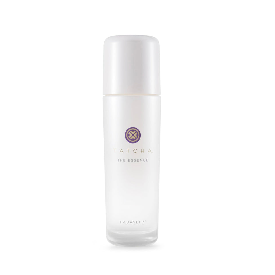 TATCHA The Essence Midi bottle front for a smooth, refreshed complexion.