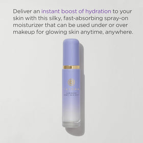 TATCHA Travel kit with Rice Wash and Dewy Skin Mist on-the-go.