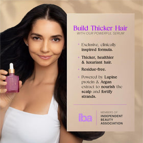 Tatiana Irizar Density Builder packaging and USA-made label.