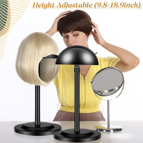 Tatuo wig stand ideal for cosplay masks and quick styling