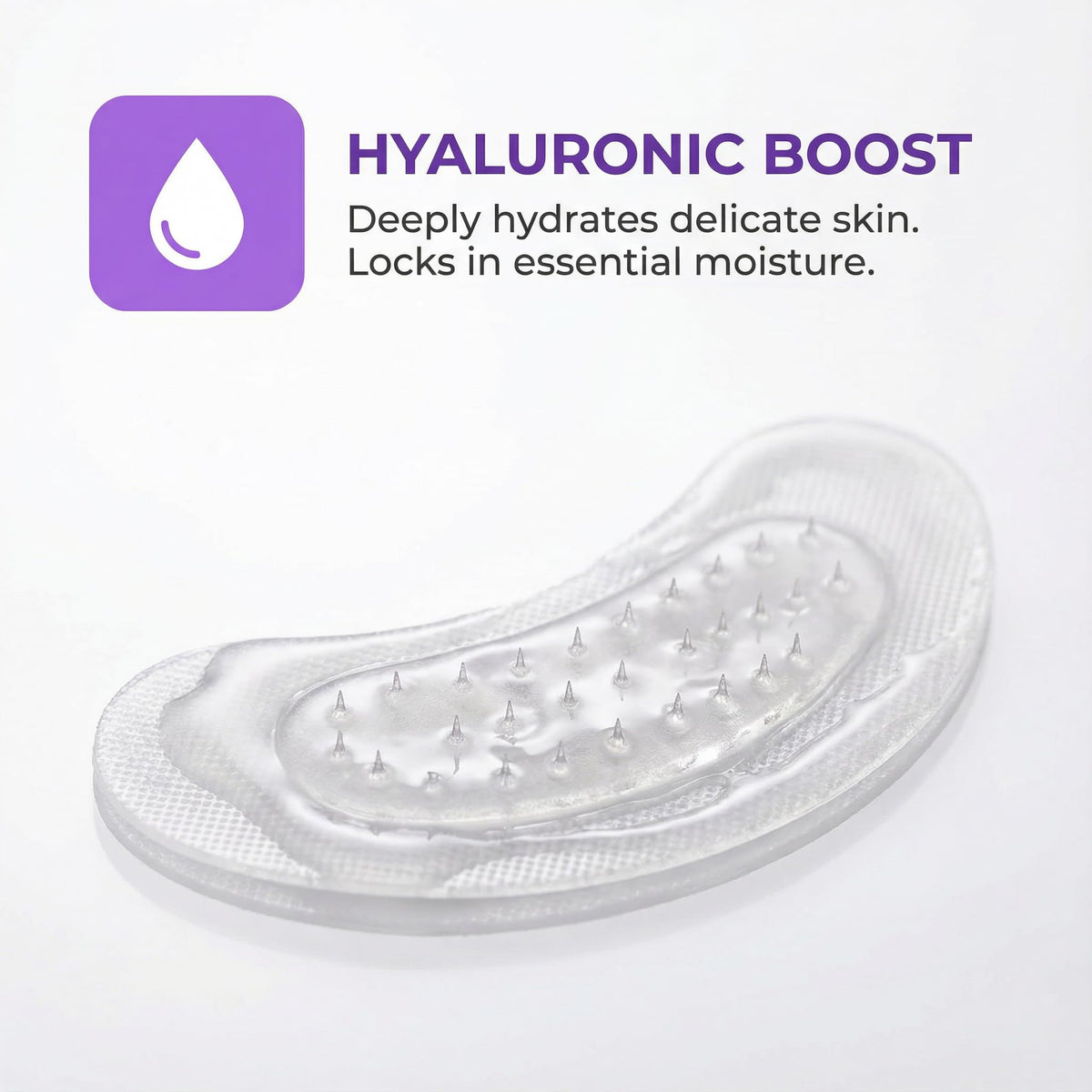 TAWODIUM Novelia patches resting under-eye demonstrate snug fit and hydration
