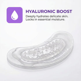 TAWODIUM Novelia patches resting under-eye demonstrate snug fit and hydration