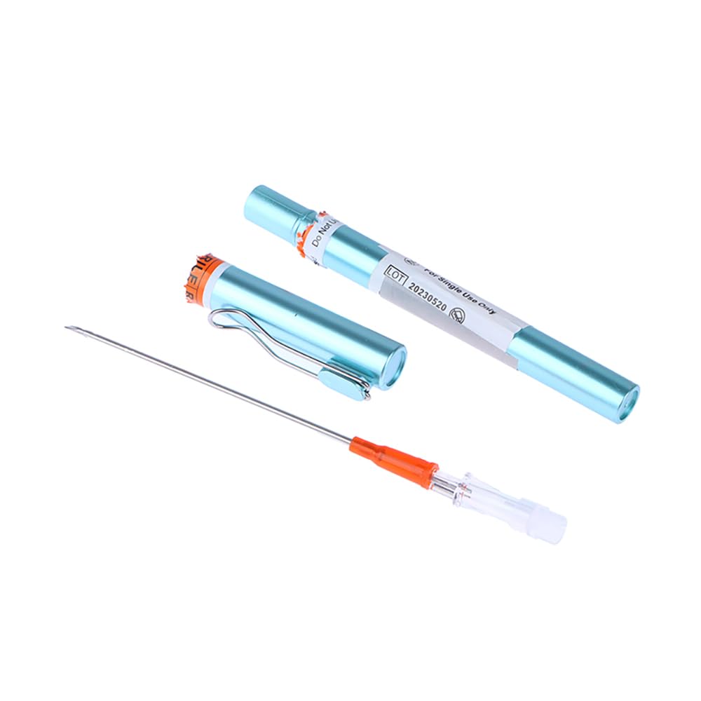Tazrigo thoracic needle on display for chest decompression safety.