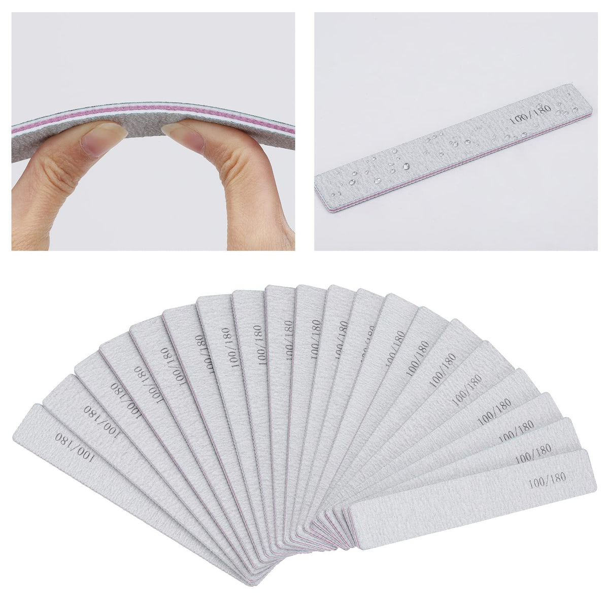 Tbestmax nail files washable and reusable for repeated use