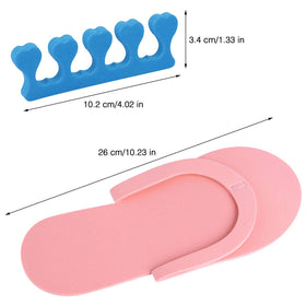 Tbestmax toe separators keep toes apart during nail art and pedicures