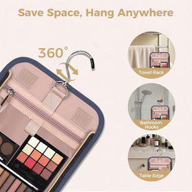 TBTOTRA bottom mesh pouch stores masks and powders neatly