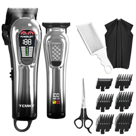 TCMKY hair clipper large front view for at-home barbering versatility