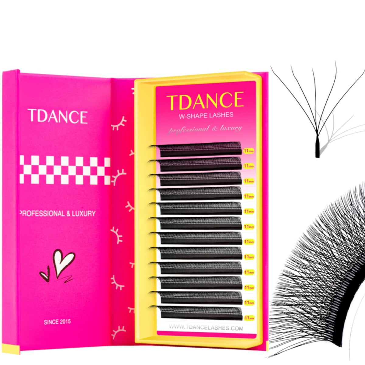 TDANCE YY W-fan base close-up for faster volume applications