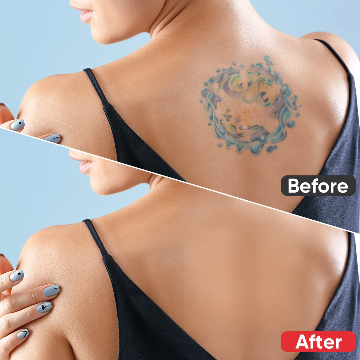 TDZLDM tattoo cover-up patch on skin offers lightweight, breathable wear