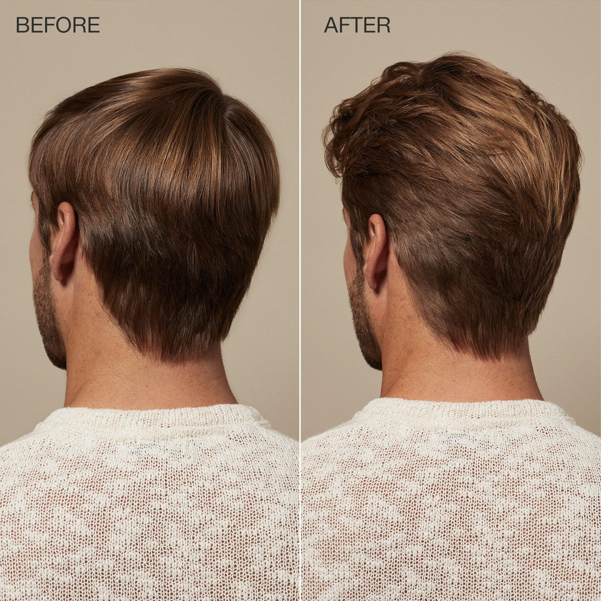 Root lift action shown by Tea Tree Regeniplex at roots.