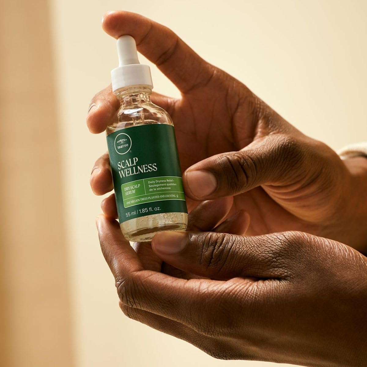 Close-up of lightweight serum texture indicating fast absorption.