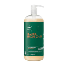 Tea Tree Special Color Conditioner bottle with color protection for color-treated hair.