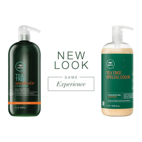 Tea Tree Special Color Conditioner detangles hair for easy daily styling.