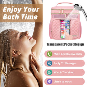 Tealari toiletry bag shows breathable mesh for quick drying and airflow