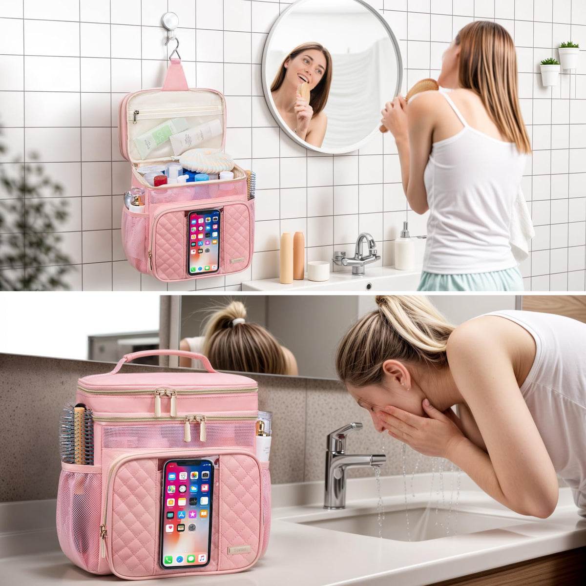 Tealari transparent waterproof phone pocket supports calls and media on the go