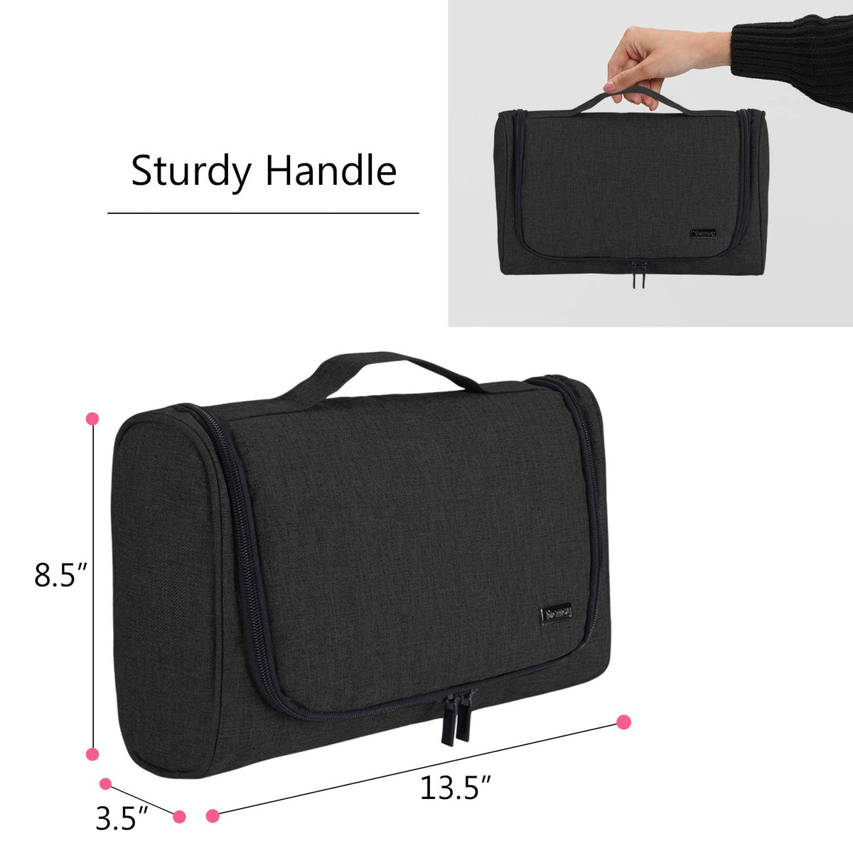 Teamoy Dyson Airwrap travel bag made of water-resistant nylon.