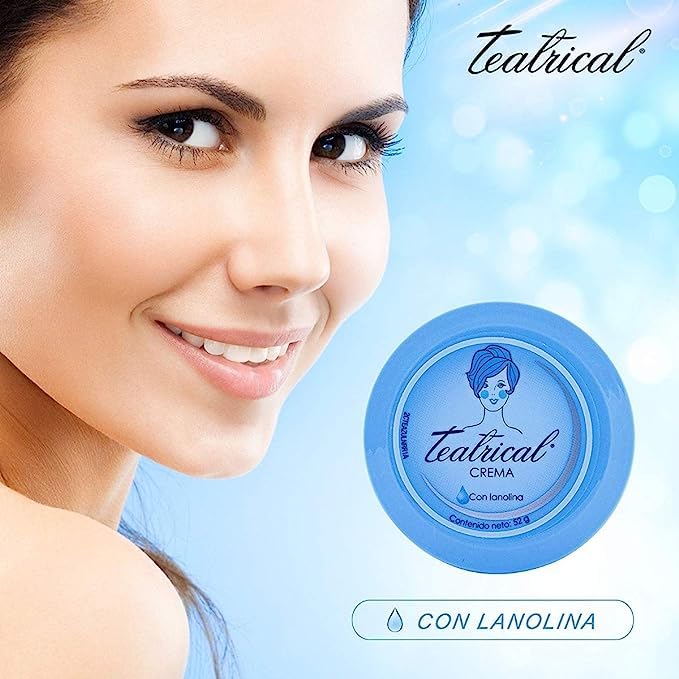 TEATRICAL Lanolin Cream ingredients showcase lanolin nourishing properties.