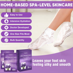 TEAWOO easy-wear mask socks provide mess-free at-home care.