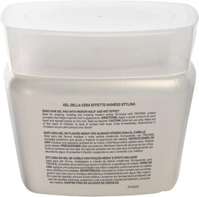 Tec Italy Gel Della Cera enriched with amino acids supports manageable, shiny hair.