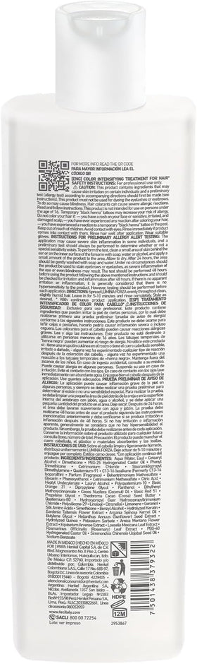 Tec Italy Lumina Forza Red nourishing formula supports even color deposit