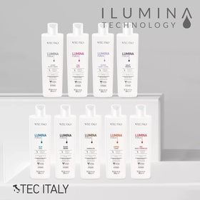 Tec Italy Lumina Forza Red salon-ready shine improves manageability