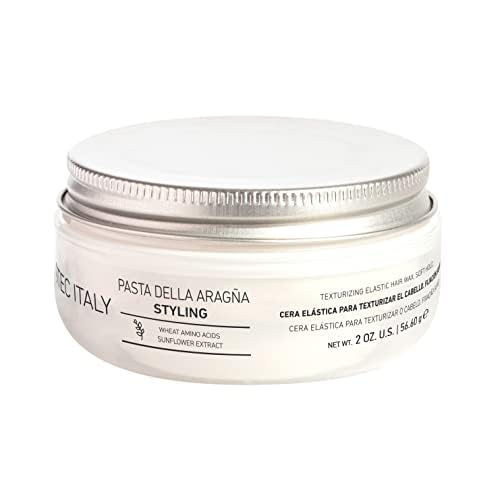 Tec Italy Pasta Della Aragña texturizing paste jar for versatile volume and matte definition.