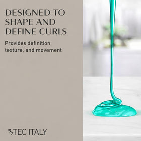 Tec Italy Scultore Fine Gel provides flexible hold for curl definition