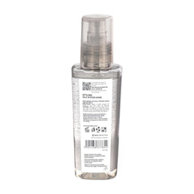 Tec Italy Silk System Shine Serum bottle with a visible shine trail indicating salon-like results.