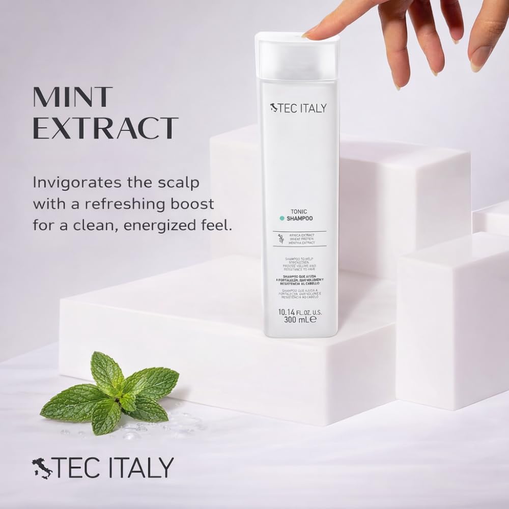 Keratin amino acids icon indicates added hair resilience and shine