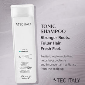 Mint splash conveys refreshing scalp feel after washing