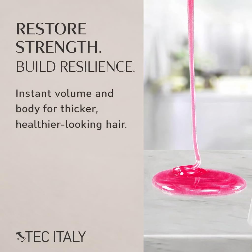 Hydrolyzed wheat protein on label suggesting stronger hair