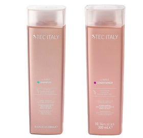 TEC Lumina Shampoo 300ml bottle highlighting violet toning for cool blonde and gray tones