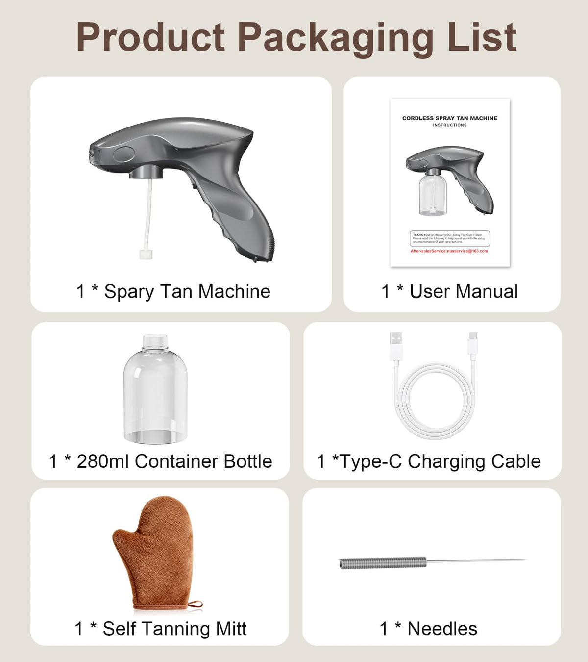 Tecey travel case keeps the kit organized for on-the-go tanning.