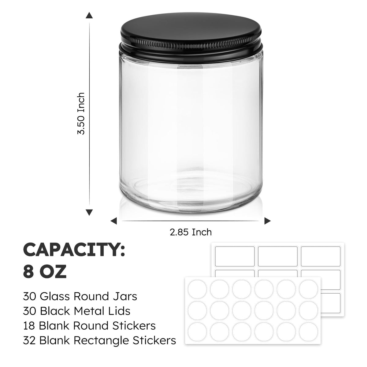 Tecohouse airtight metal lid keeps contents fresh with no leaks.