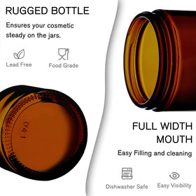 Tecohouse airtight twist-cap lids on a glass jar to prevent leaks.