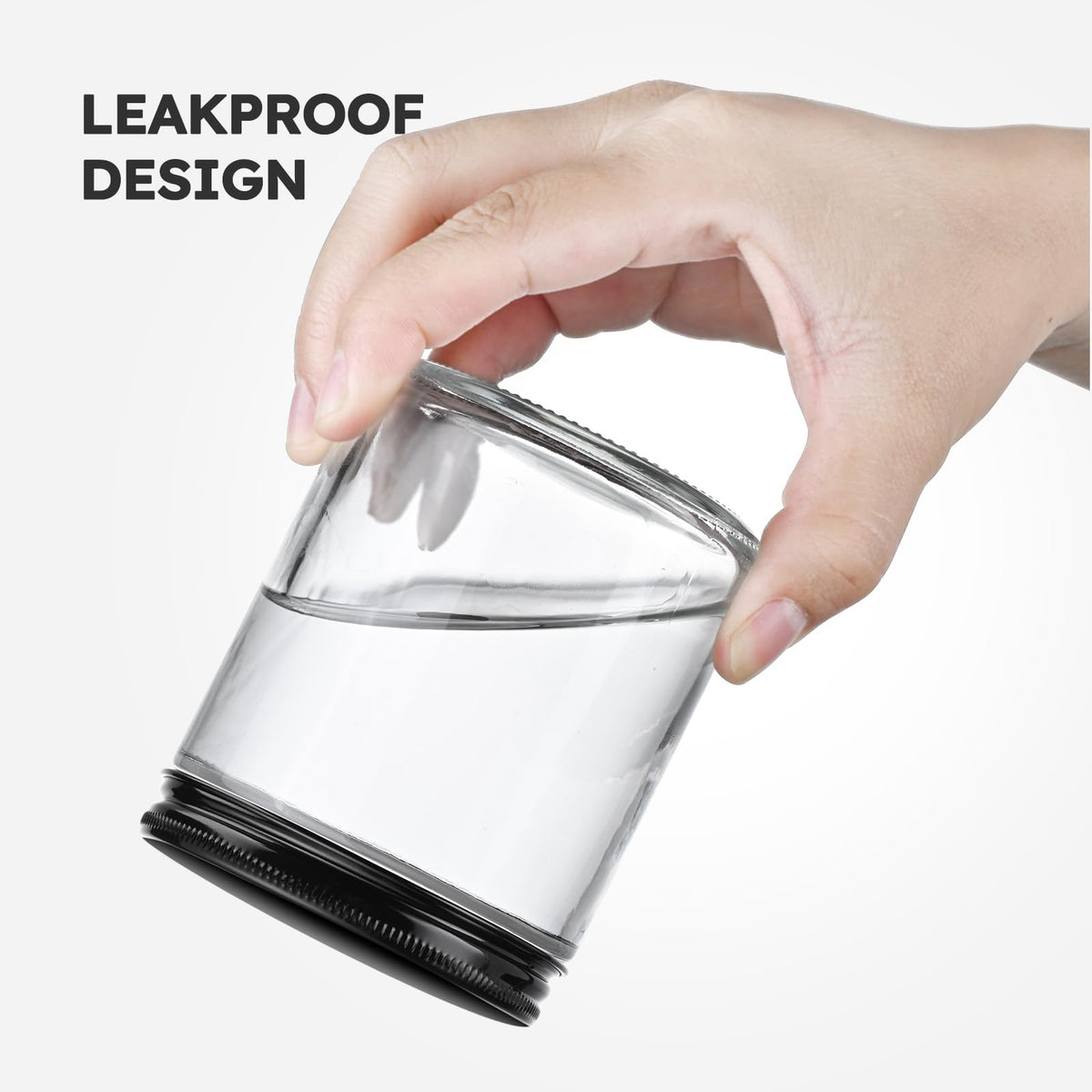 Tecohouse thick durable glass jar supports candle making projects.