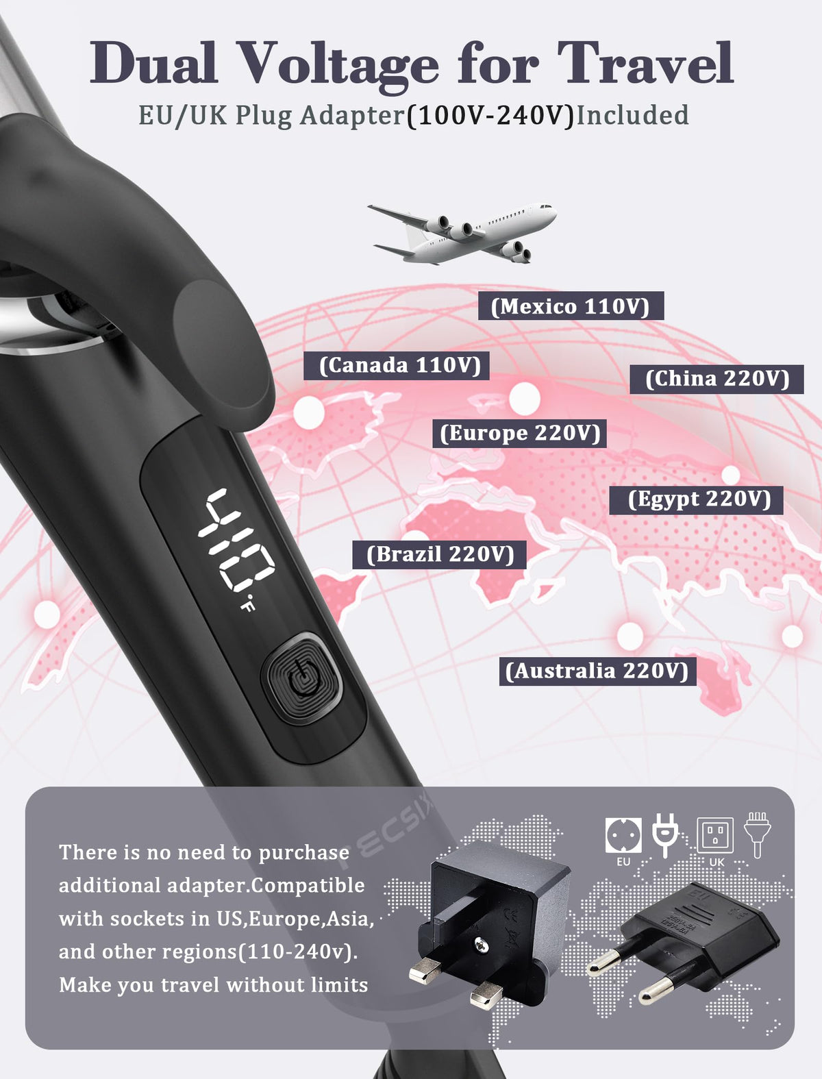 TECSIX 30-second heat time highlights fast readiness for busy mornings.