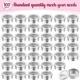 TecUnite mini candle tin 2 oz with rounded edge design for safe handling.