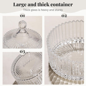 Teenitor large powder puff with ribbon handle for easy grip.