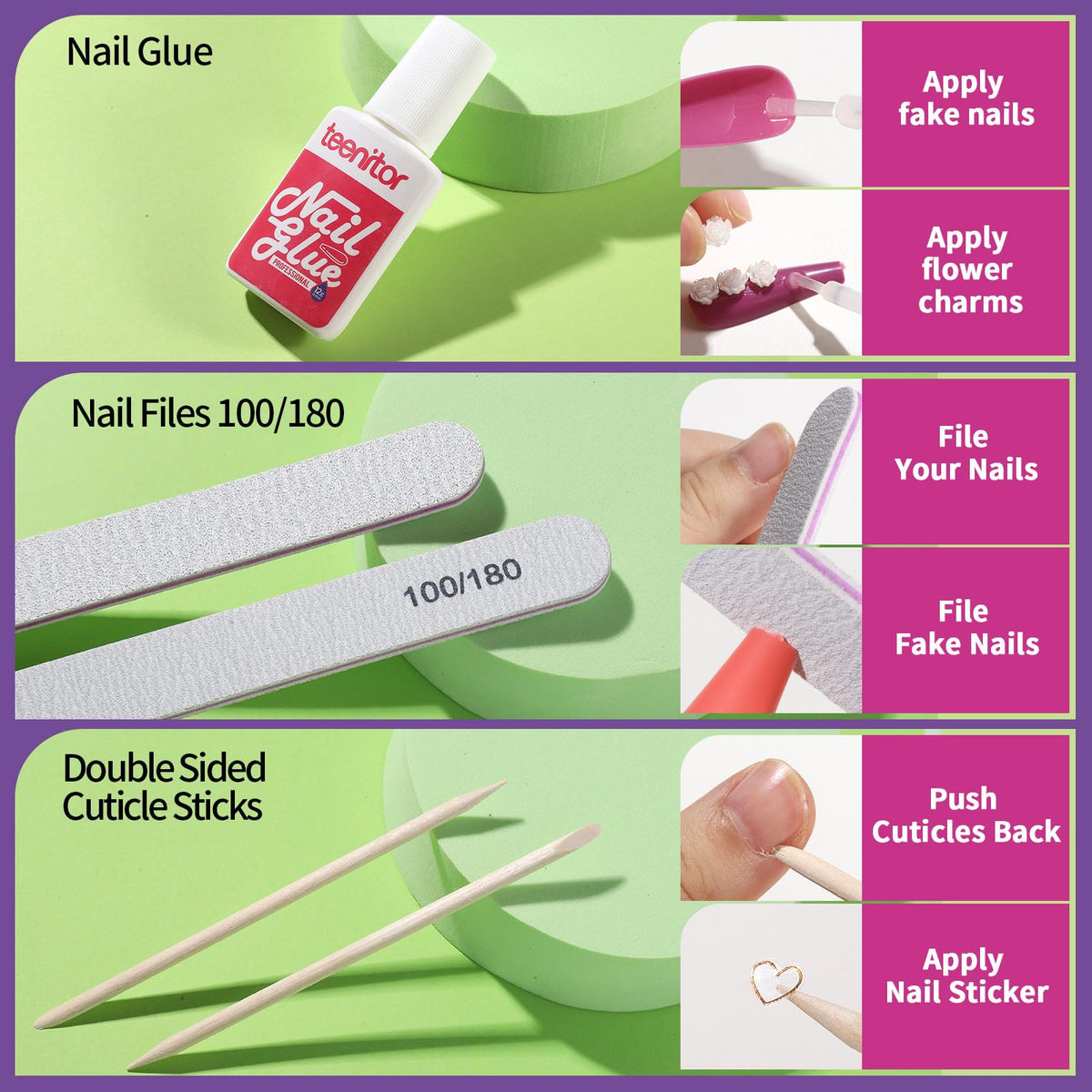 Teenitor professional nail clipper ensures precise trimming and perfect fit
